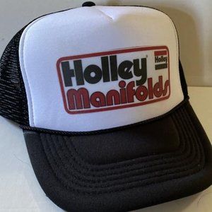 Retro Car Racing Drag NHRA NASCAR Gear Vintage Holly Manifolds Hat NASCAR Trucke